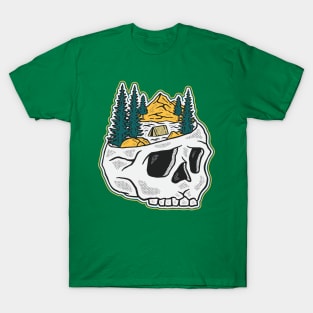 CAMPING SKULL MONTAIN T-Shirt